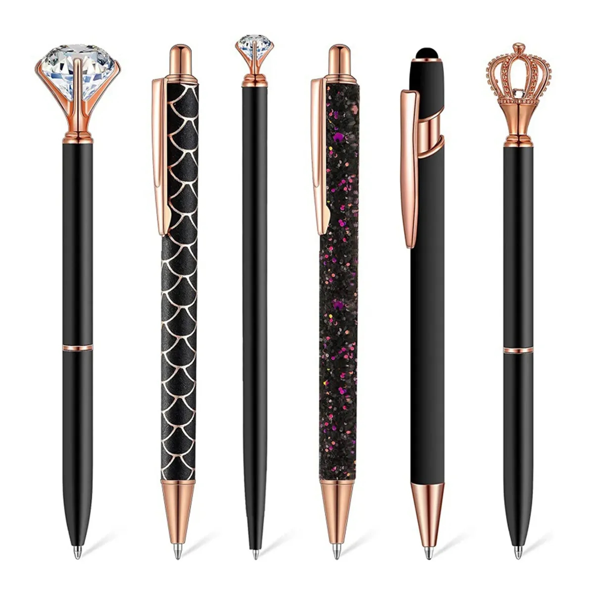 Metal Crystal Diamond Pen Set · Hako Shikin Panda