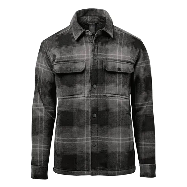 Markably Men's Highland Sherpa Lined Plaid Jacket - Markably