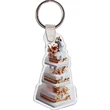 Wedding Cake Key Tag