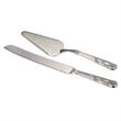 Silver Plated Wedding Knife & ServerSet