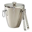 Victoria DW Cooler/Ice Bucket with Tongs, 8"H