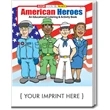 American Heroes Coloring and Activity Book