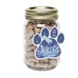 Pint Jar with Paw Magnet