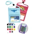 Popular zipper Neck Wallet with Printed Lanyard