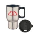 STAINLESS STEEL 16 oz TRAVEL MUG