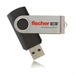 Swivel USB Flash Drive w/ Quick Turnaround Custom USB Drive