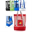 Mesh Tote Bags with cooler & Custom Imprint