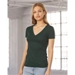 BELLA + CANVAS Women's Triblend Deep V-Neck Tee
