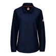 Bulwark iQ Series® Women's Long Sleeve Polo with 4-Button...