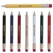 Round Golf Pencil with Eraser