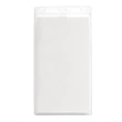 Large Vertical Blank Vinyl Pouch