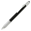 7-In-1 Plastic Tool Pen with Stylus (Black)