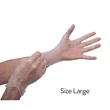 Transparent Gloves - Size L