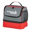 Insulated Lunch Bag with Two Compartments