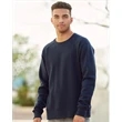J. America Ripple Fleece Raglan Crewneck Sweatshirt