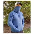 J. America Gaiter Fleece Hooded Sweatshirt