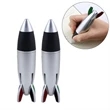 Plastic 4 Color Rocket Pen