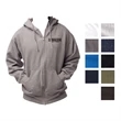Male Midweight Sweatshirt with Zipper and Hood