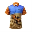 Men's Sublimation Polo 150 GSM 100% Polyester Performance