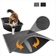 Cat Litter Mat Honeycomb Sifting Sanitary EVA Double-Layer S