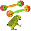 Parrot Double Headed Bell Toy