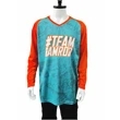 Long Sleeve Jersey V- neck (Full Dye Sublimation)