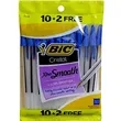 Bic Cristal Ballpoint Pens -12 Count Blue Xtra-Smooth