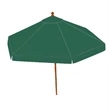 Umbrella 6 Panel (Forest Green - no art)