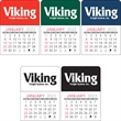 Vinyl Adhesive Mini Stick Calendar