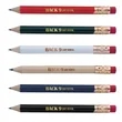 Round Golf Pencil with Eraser